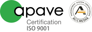 Apave certification italia ISO 9001 + Accredia